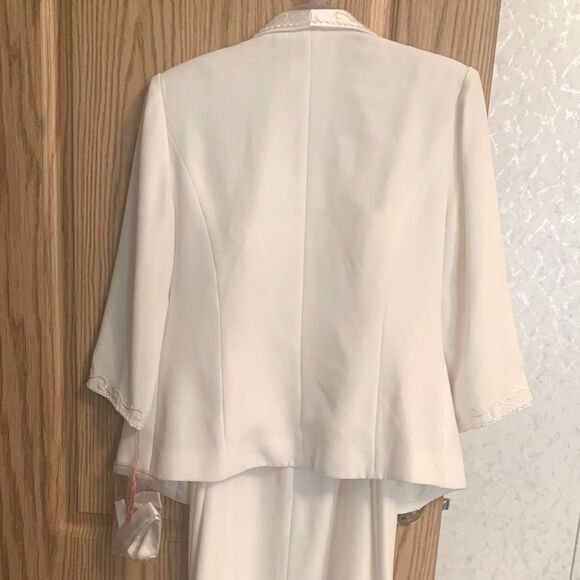 NWT Women’s Karen Scott NY formal dress. Sz 12 Mother of the Bride 2 pieces. - Picture 3 of 16